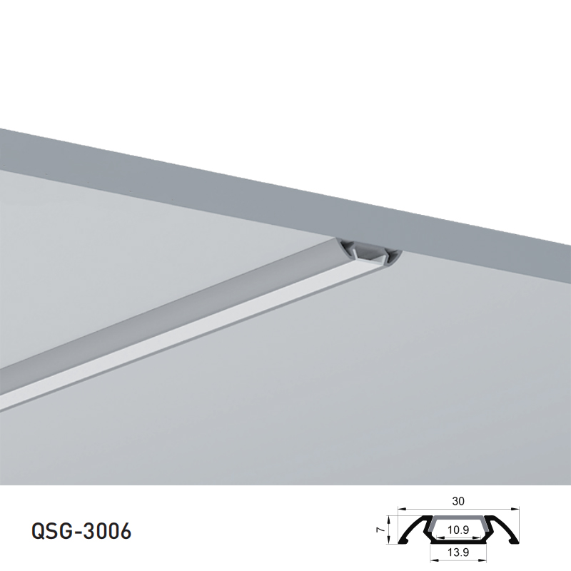 LED Diffuser Channel Aluminum Profile For 10mm COB LED Strip Lights